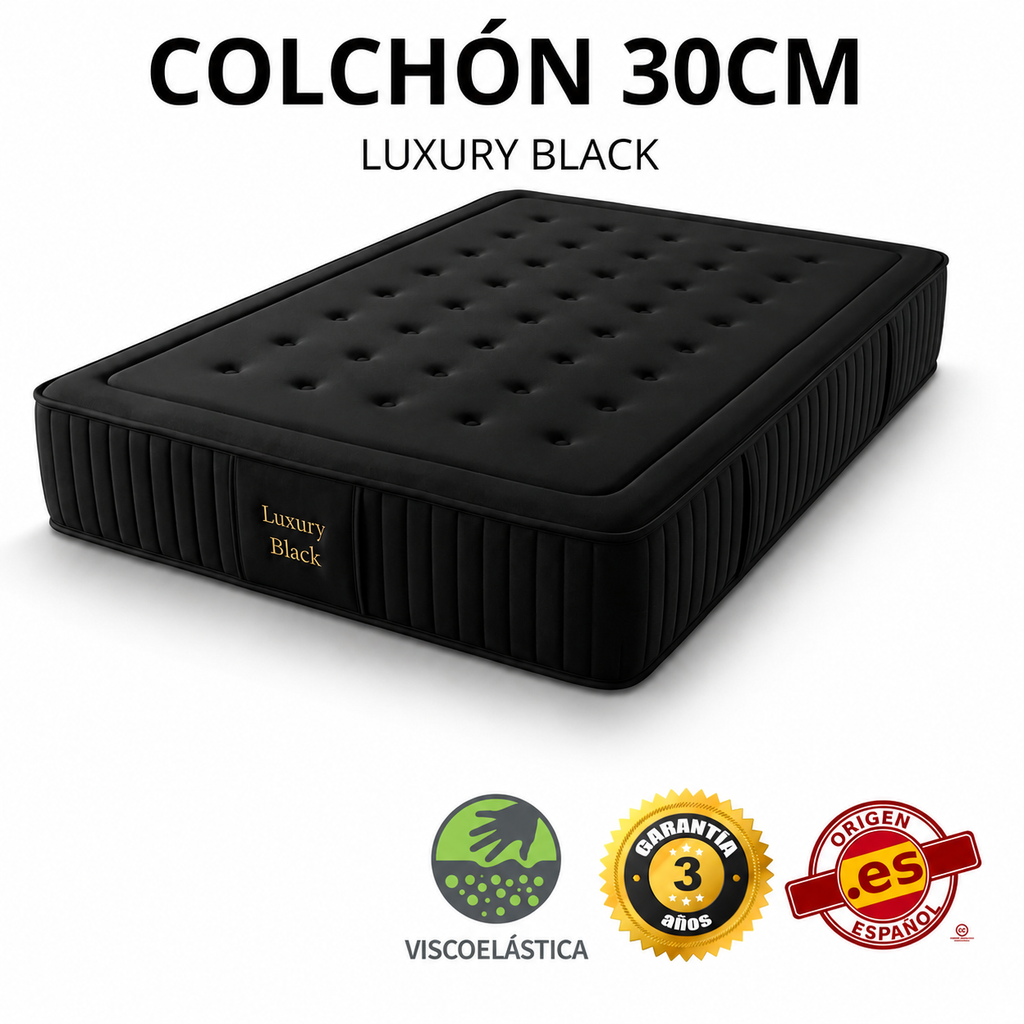 COLCHÓN BLACK DESIGN 30 CM