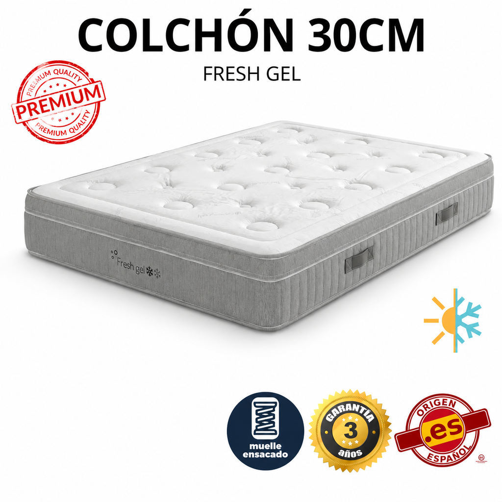 COLCHÓN FRESHGEL 30 CM