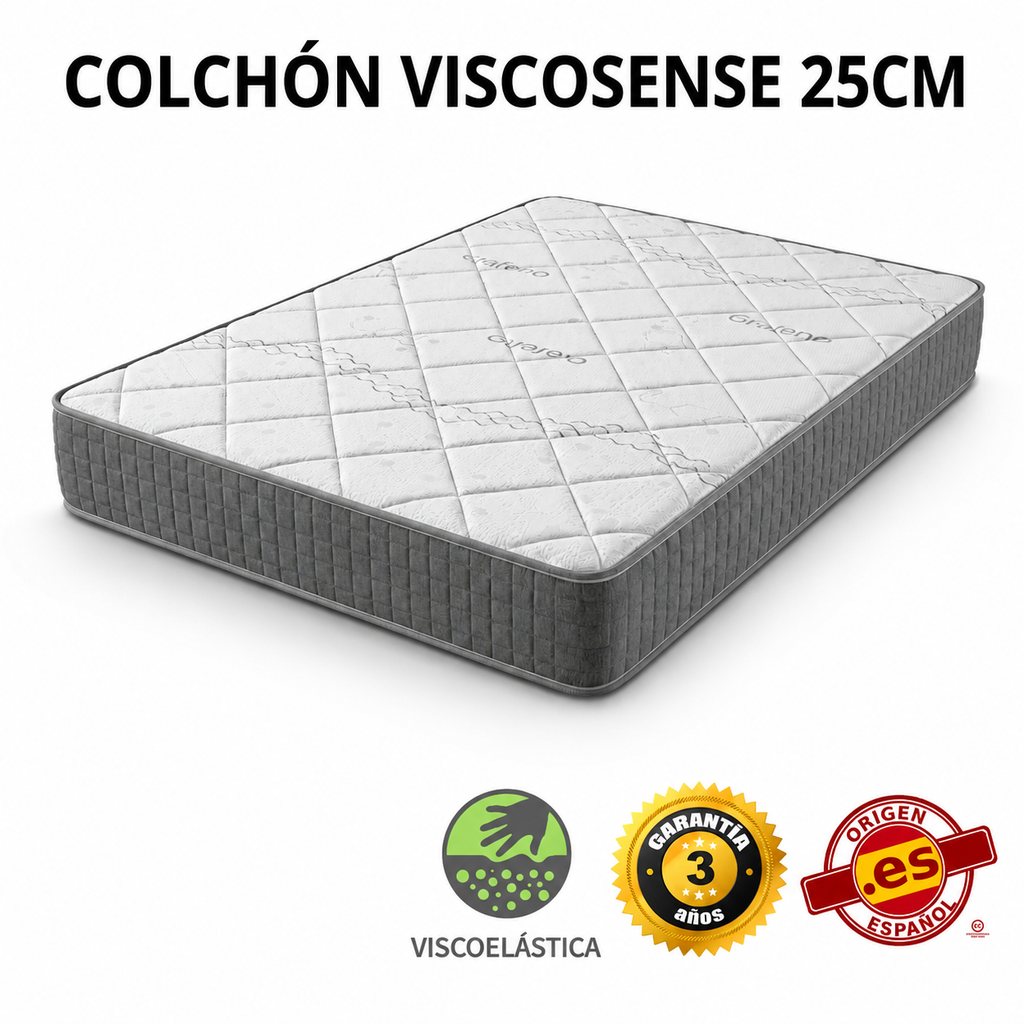 COLCHÓN VISCOSENSE 25CM