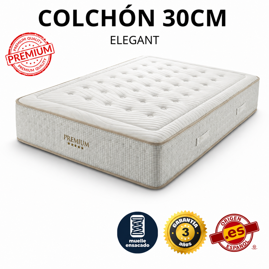 COLCHÓN ELEGANT 30 CM